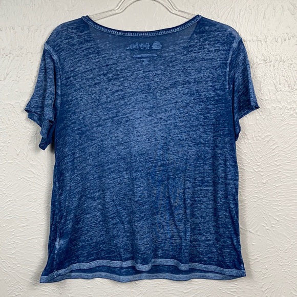 Harry Potter Blue Burnout Short Sleeve Shirt Large - Picture 7 of 7